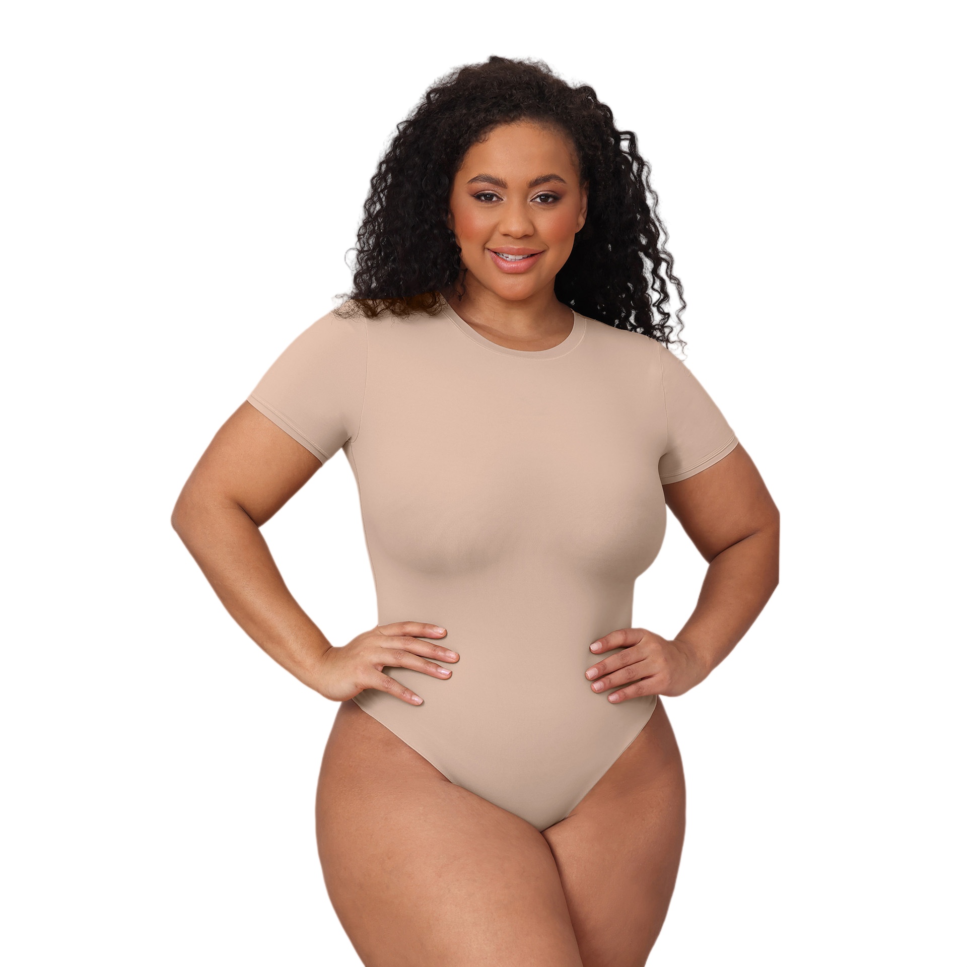 Womens Bodycon Jumpsuit - Slimming Seamless Body Shaper Bodysuit